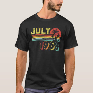 T-shirt 54 Ans Awesome Depuis Juillet 1968 54e Anniversair