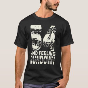 T-shirt 54 & Feeling Rundown 54e anniversaire