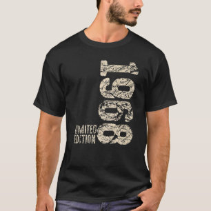 T-shirt 54e anniversaire Dames Mens 54 ans 1968 18