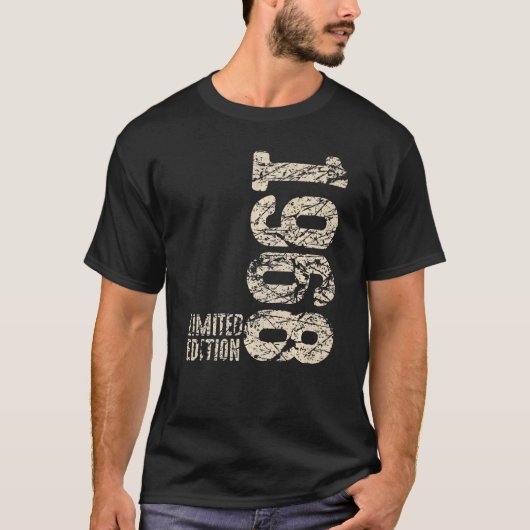 T-shirt 54e anniversaire Dames Mens 54 ans 1968 18 (Devant)
