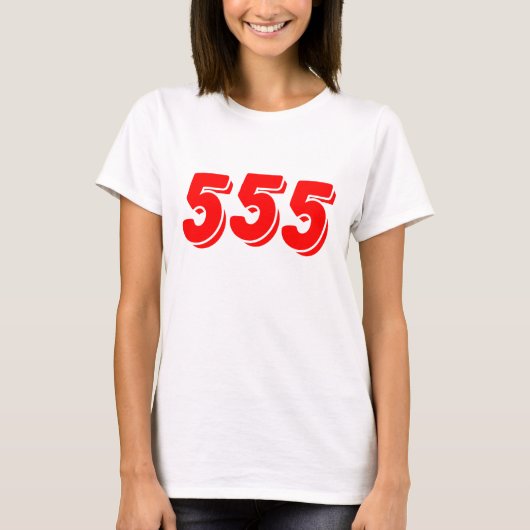 T-SHIRT 555 (Devant)