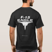 T-shirt 555 TFS Eagle de pointe - (couleur foncée) (Dos)