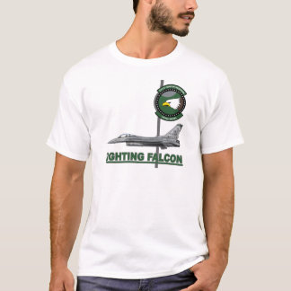 T-shirt 555th Bloc 40E de l'escadron de chasse F-16C
