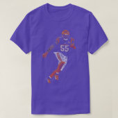 T-shirt 55 Linebacker (Design devant)