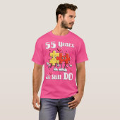 T-shirt 55 Years We Still Do Jigsaw Puzzle 55Th Wedding An (Devant entier)
