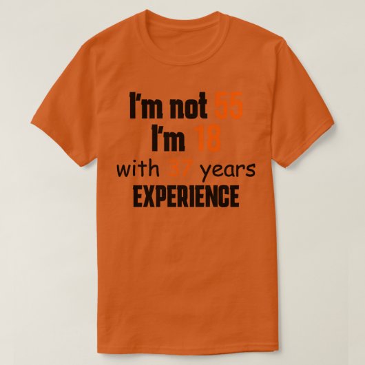 T-shirt 55e anniversaire 1 (Design devant)