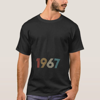T-shirt 55E Anniversaire 55 Ans Awesome Depuis Avril 196