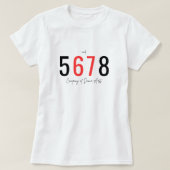 T-SHIRT 5678 (Design devant)