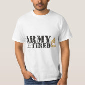 T-shirt 5678rmy Sergeant First Class (SFC) Retired  (Devant)