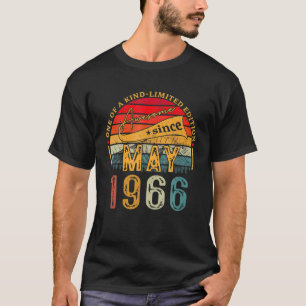 T-shirt 56 Ans Awesome Depuis Mai 1976 Cadeaux 56E Birt