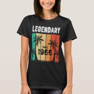 T-shirt 56e anniversaire 1966 Anniversaire pour les femmes