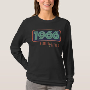 T-shirt 56e anniversaire Dames Mens 56 ans 1966 15