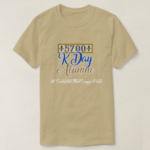 T-shirt 5700 anciennes élèves de Kennedy - caillou