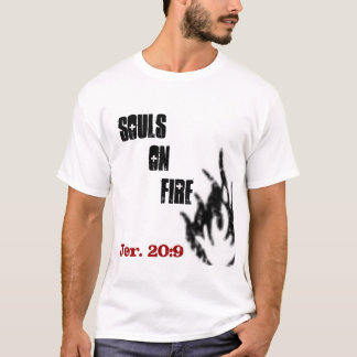 T-shirt 57781_EPS, âmes      sur           le feu, Jer.
