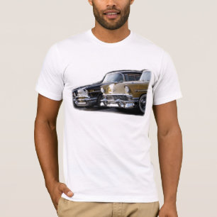T-shirt 57 et 56 Chevy prêt pour l'action