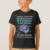 T-shirt 57 Tabs Open in My Brain – Funny Overthinking  (Devant)