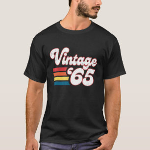 T-shirt 58 Ans Chemise 58ème Anniversaire Né En 1965 FEMME