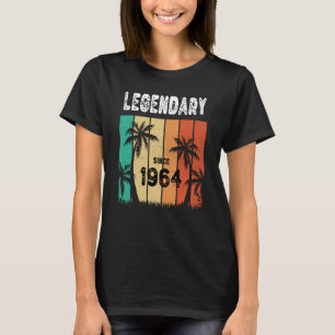 T-shirt 58e anniversaire 1964 Anniversaire pour les femmes