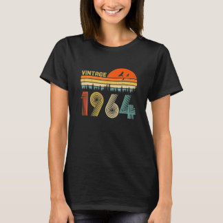 T-shirt 58e anniversaire Cadeau Vintage 1964 Anniversaire