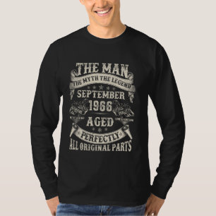 T-shirt 58e anniversaire Cadeaux pour hommes 58 ans Annive