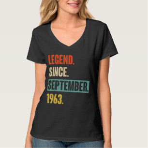 T-shirt 59 Ans 59e Anniversaire Légende Anniversaire depui