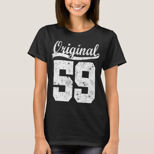 T-shirt 59 cadeau de naissance (Devant)