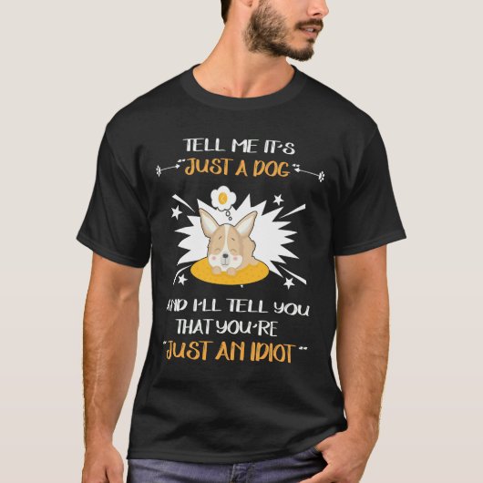 T-shirt 59 Juste Un Idiot (Devant)