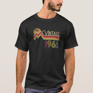 T-shirt 59E Anniversaire 1962 59 Ans Vintage Retro Styl