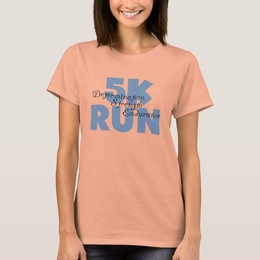 T-shirt 5 00bleu (Devant)