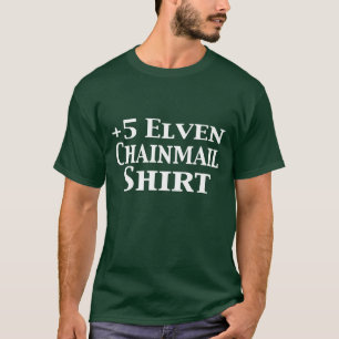T-shirt +5 cadeaux de chemise d'Elven Chainmail