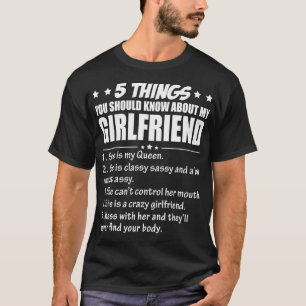 T-shirt 5 Choses Que Tu Devrais Savoir Sur Ma Fille