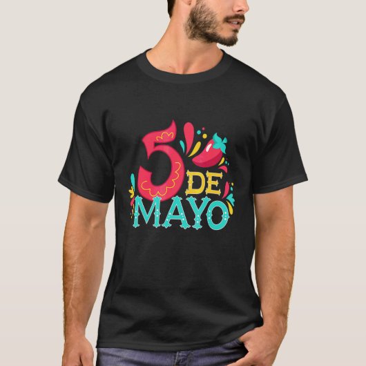 T-shirt 5 De Mayo Vacances Cinco De Mayo Mexique Som (Devant)