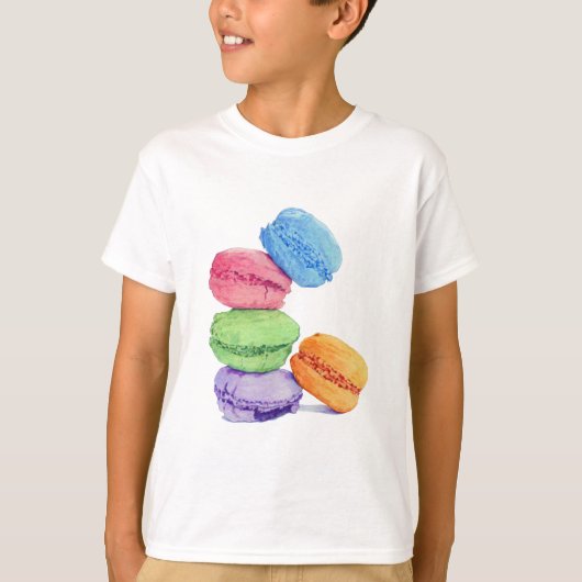 T-shirt 5 Macarons sh (Devant)