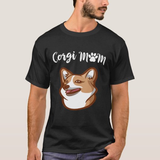 T-shirt 5 Maman Corgi (Devant)