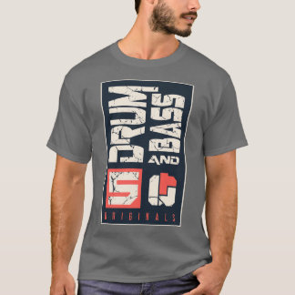 T-shirt 5 Originals DRUM AND BASS 