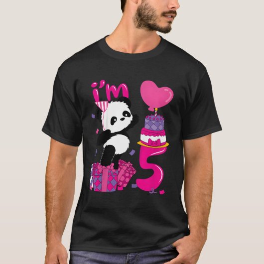 T-shirt 5 Panda (Devant)