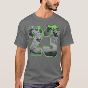 T-shirt 5 Retro Green Bean Tee Chaussures Numéro de goutte