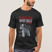 T-shirt 5 Rules for Miniature Schnauzer Owners tee (Devant)