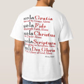 T-shirt 5 Solas (Dos)