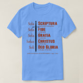 T-shirt 5 Solas 1 (Design devant)