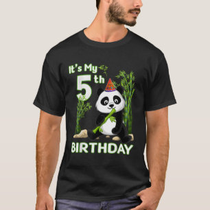 T-shirt 5E 5 Py Animal Panda
