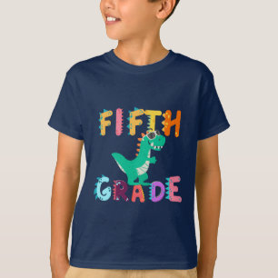 T-shirt 5e année Dino Équipe d'enseignants École