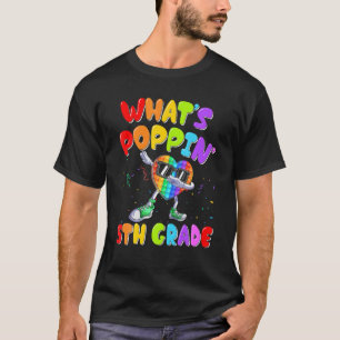 T-shirt 5E Année Premier Jour De L'École Pop It Dabbing He