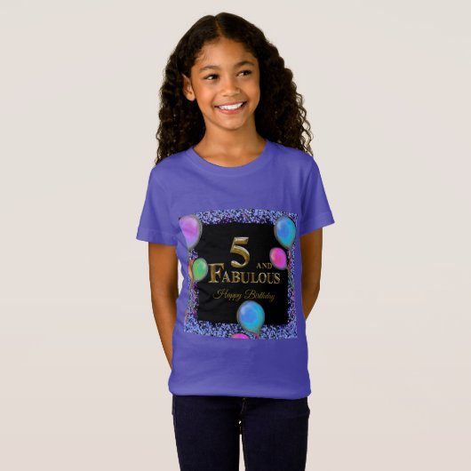 T-Shirt 5e anniversaire (Devant entier)