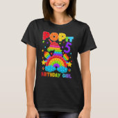 T-shirt 5e anniversaire Jouet Fidget Pop It Anniversaire F (Devant)