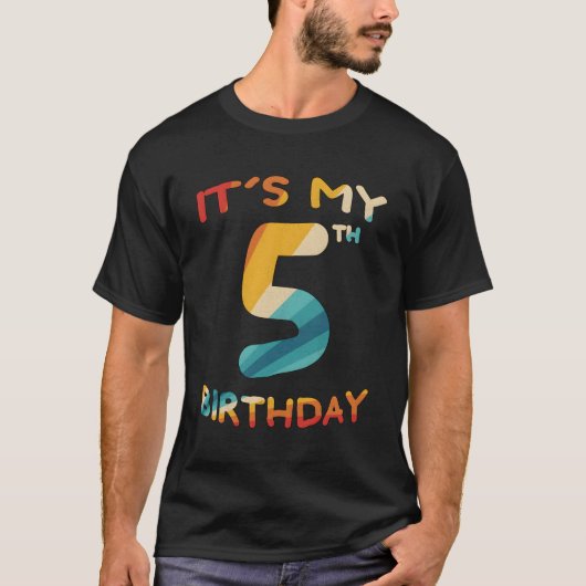 T-shirt 5E C'Est Mon 5E 5 (Devant)