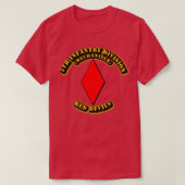 T-shirt 5e division d'infanterie Red Devils (Design devant)