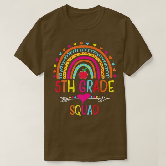 T-shirt 5e Grade (Design devant)