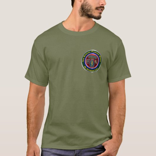 T-shirt 5e Groupe des Forces Spéciales aéroporté (Devant)