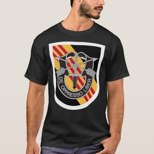 T-shirt 5e Groupe des forces spéciales (États-Unis) Classi (Devant)